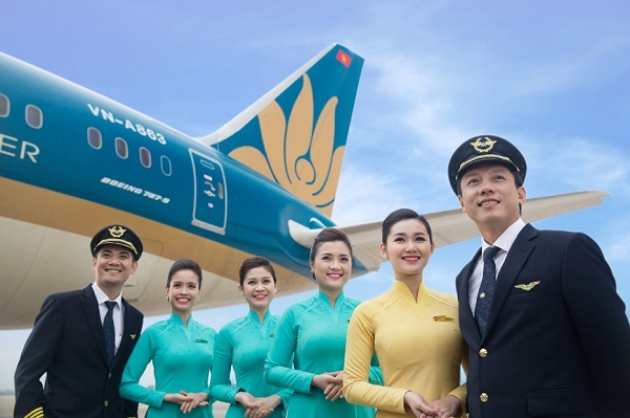 Vietnam Airlines – Siêu khuyến mãi vé máy bay Tết 2018 giá khứ hồi từ 399.000 VND