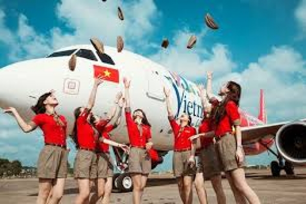 Bảng giá vé máy bay VietJet tháng 1/2018