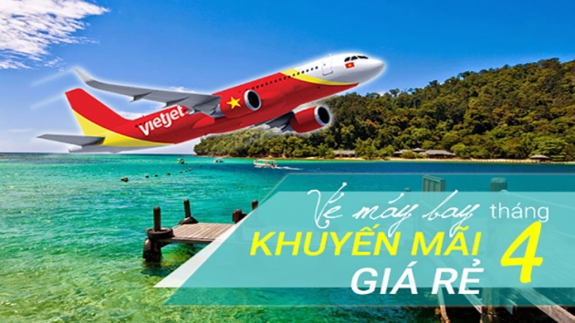 Giá vé máy bay dịp lễ tại thời điểm tháng 4/2019