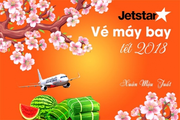 Vé máy bay Tết 2018